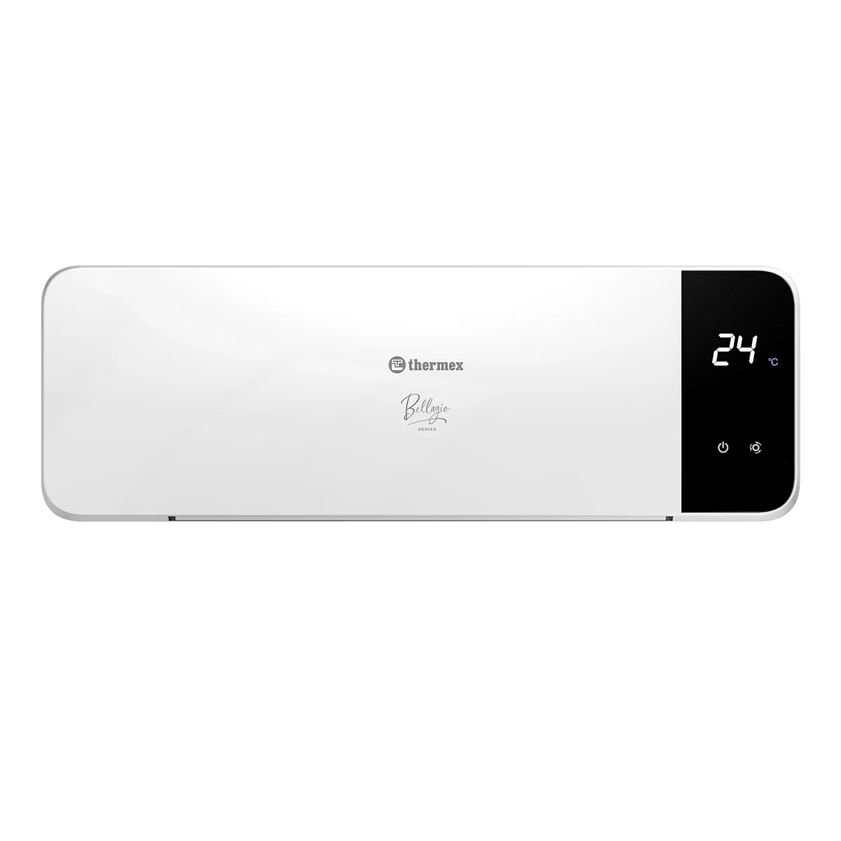Thermex Тепловентилятор электрический на 2.0 кВт, Bellagio2000, электронное управление, настенного типа, цвет белый